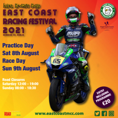east coast racing festival poster road